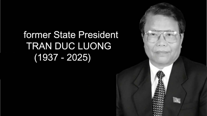 State funeral to be held for former President Tran Duc Luong this weekend